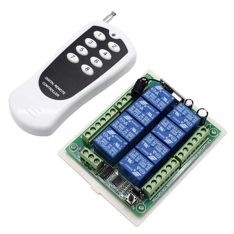 Shelly Relay Module - 24V & 12V DC 8 Channel