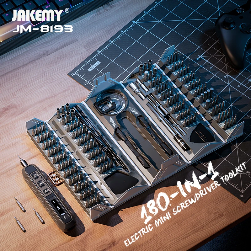 Home Automation System Diy - Jakily JM-8193 180-in-1 elektrik Mini obeng