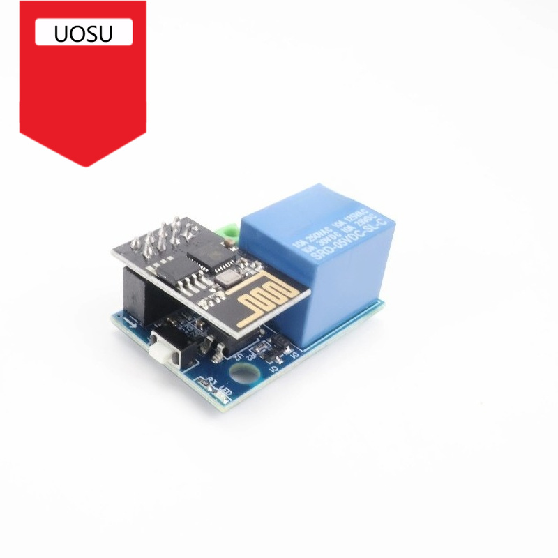 Iot Diy Home Automation - ESP8266 ESP-01S 5V Modul Relai WiFi