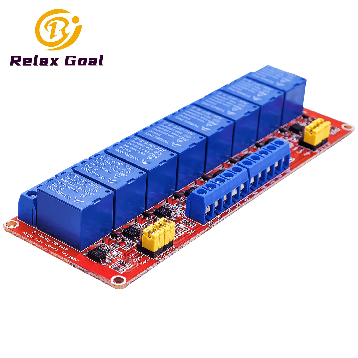 Relay 8 Channel Board - Modul Relay 8 Saluran 5V 12V
