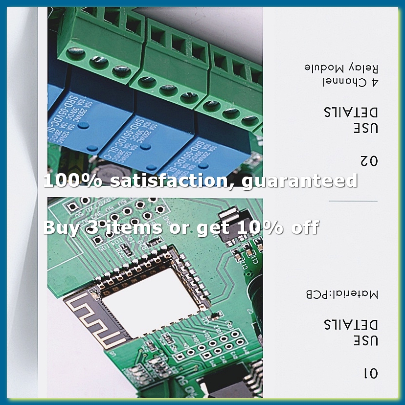 Relay 8 Channel Board - Modul Relay 4 Saluran WIFI Nirkabel