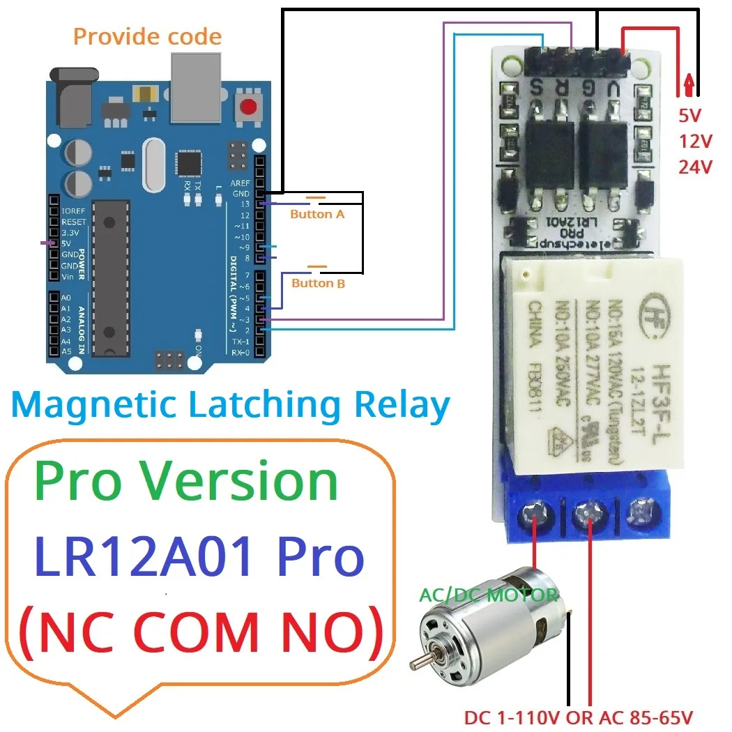 Shelly Relay Module - Papan Sakelar Flip-Flop Pengunci Otomatis Bistabil