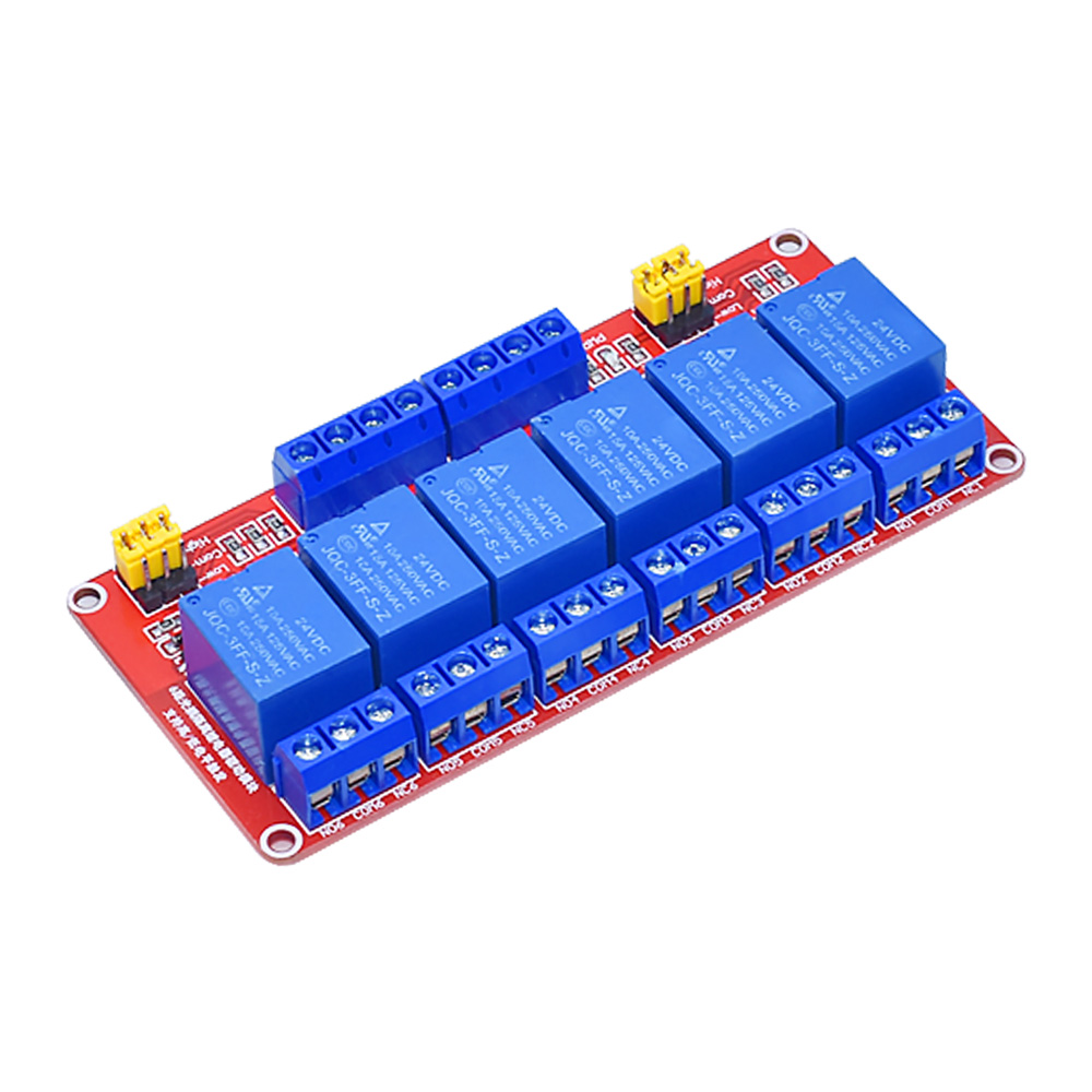 Modul Relay 1 2 6 4 8 Saluran  - Relay 8 Channel Board ulasan dan harga