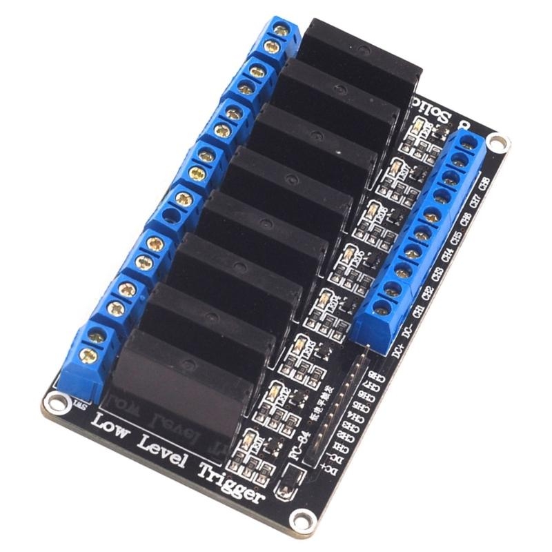 Papan Relai Padat 8 Saluran Dr - Relay 8 Channel Board ulasan dan harga