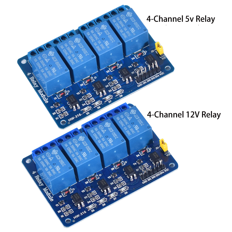 Modul Relay 1 2 4 6 8 Saluran  - Relay 8 Channel Board ulasan dan harga