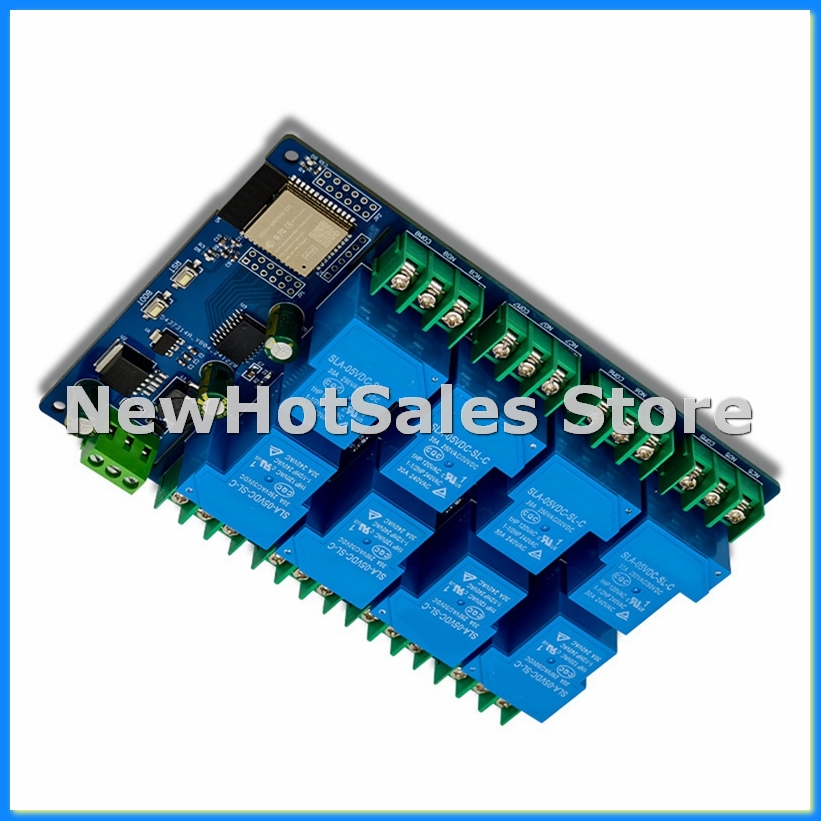 Modul Relai 8 Saluran 30A DC7- - Relay 8 Channel Board ulasan dan harga