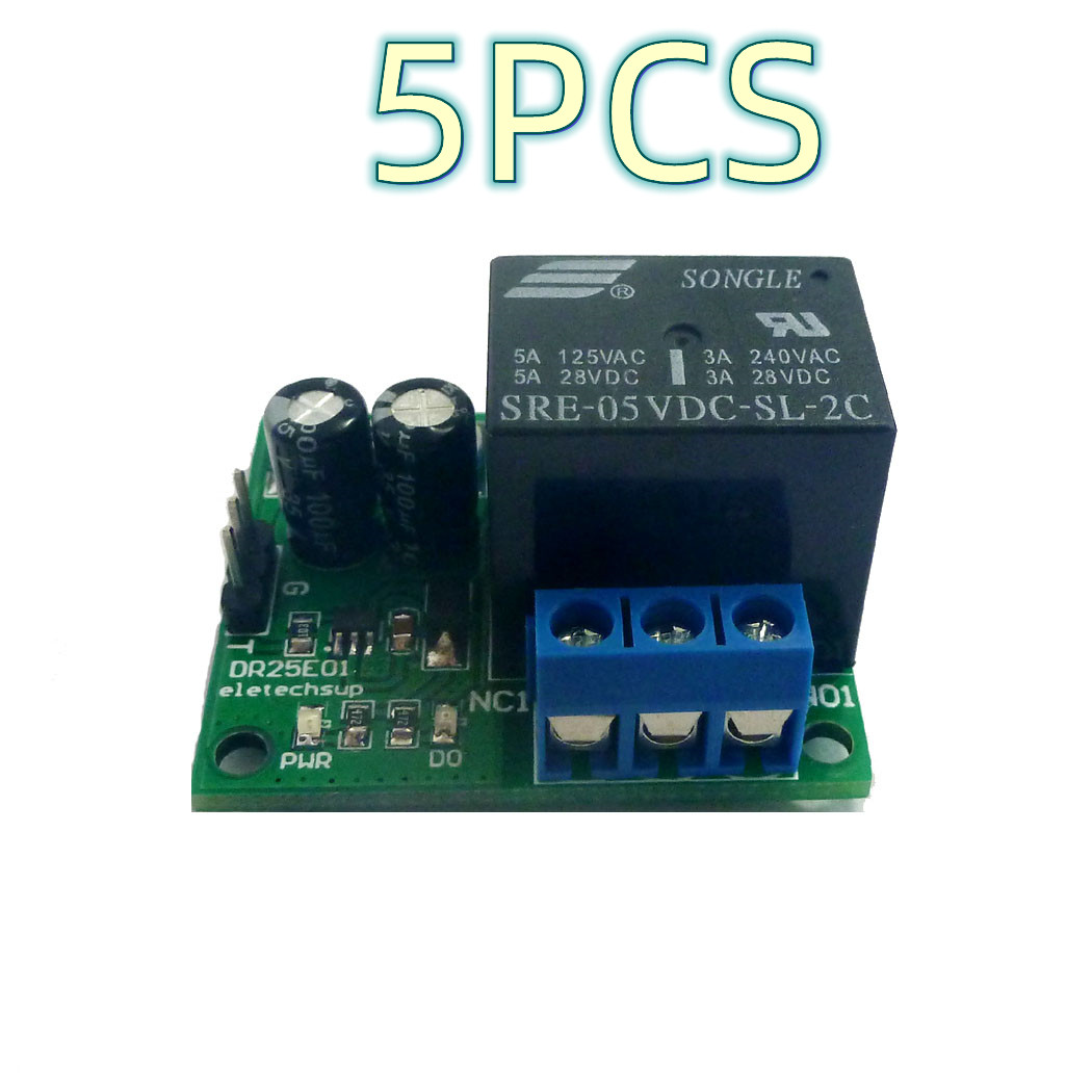 DR25E01 DC 6V 9V 12V 24V 3-5A  - Shelly Relay Module ulasan dan harga