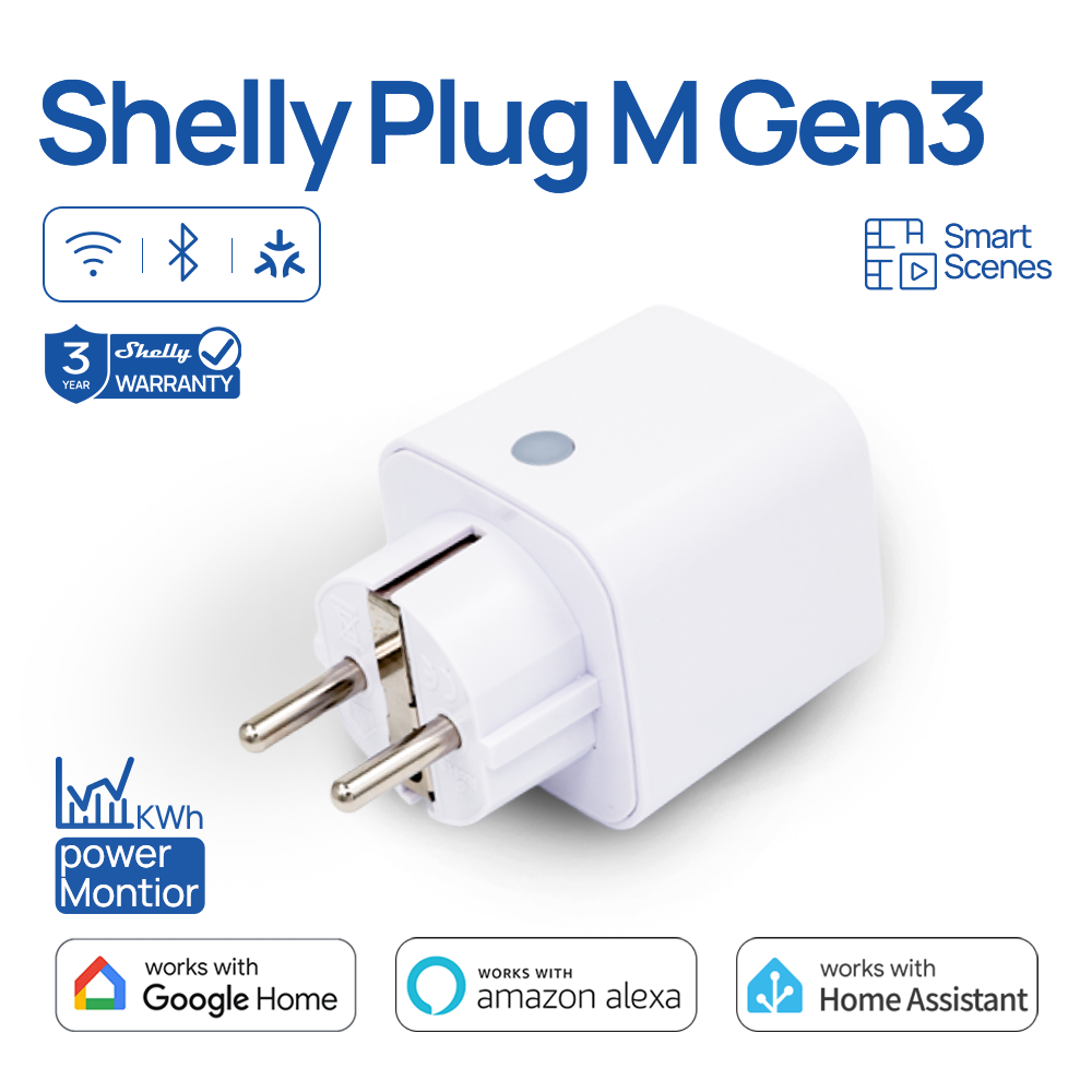 Shelly Plug M Gen3 WiFi Smart  - Shelly Relay Module ulasan dan harga