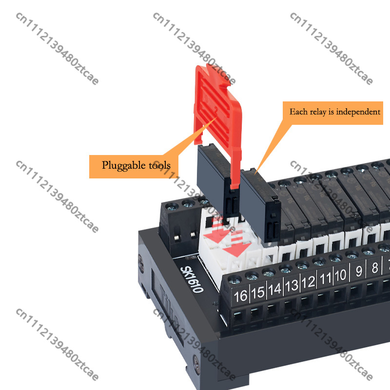 Modul Relay Pemasangan Rel DIN - Relay 8 Channel Board ulasan dan harga