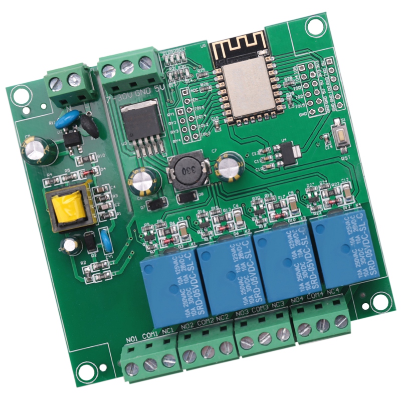 Modul Relay 4 Saluran WIFI Nir - Relay 8 Channel Board ulasan dan harga