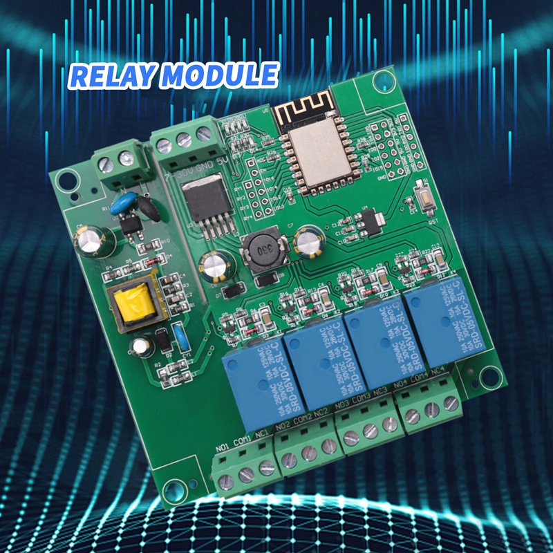 Modul Relay 4 Saluran WIFI Nir - Relay 8 Channel Board ulasan dan harga