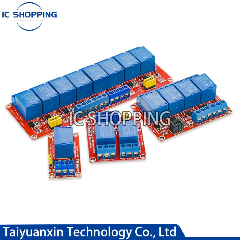 1 2 4 8 Saluran 5V 12V Perisai - Relay 8 Channel Board ulasan dan harga