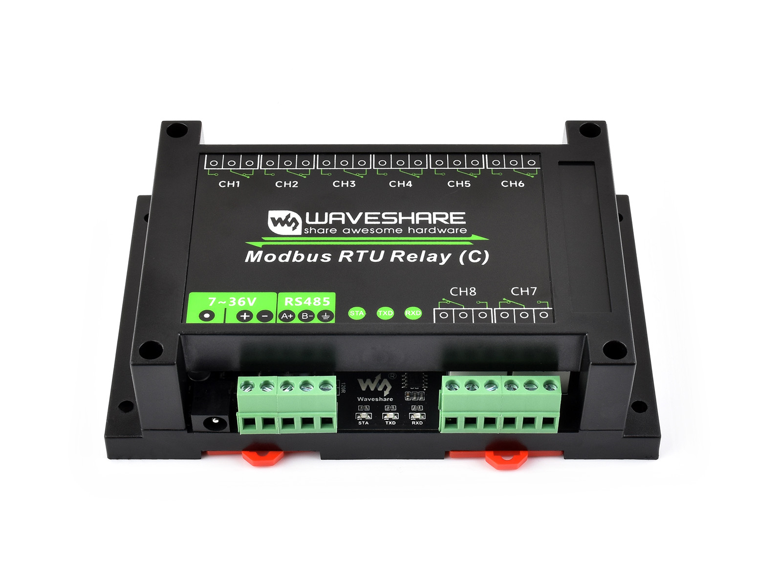Modbus RTU Relay (C), Modul Re - Shelly Relay Module ulasan dan harga