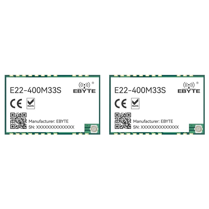 2X EBYTE SX1268 433Mhz Lora Mo - 433Mhz Receiver Module ulasan dan harga